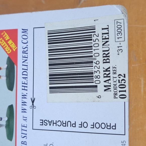 Lot of 2 Mark Burnell Jacksonville Jaguars 1998 & 1997 sports collectible figure - Picture 9 of 12